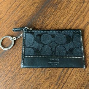 Coach ID keychain